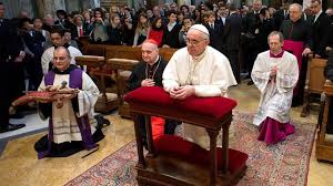 Pope Francis & a persian rug